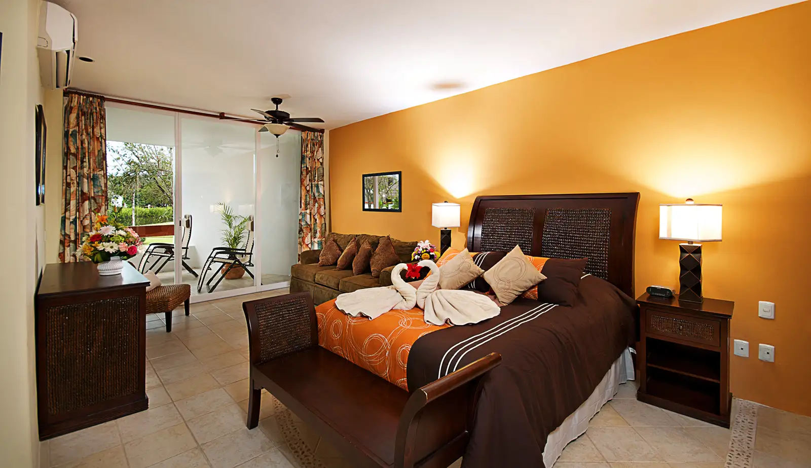 Residencias Reef Condo 7160 — outdoor living and pool area — luxury villa in Cozumel